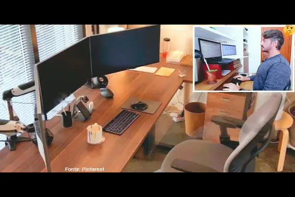 Ergonomia para setup de trabalho