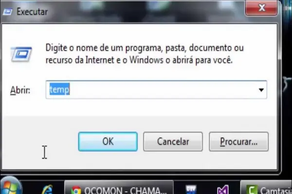 Limpar cache e arquivos temporários
