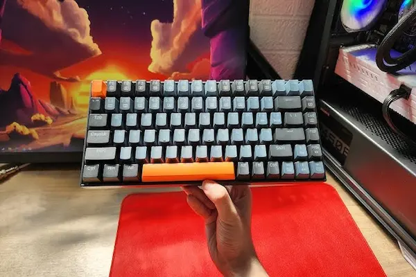 Teclado mecânico para produtividade