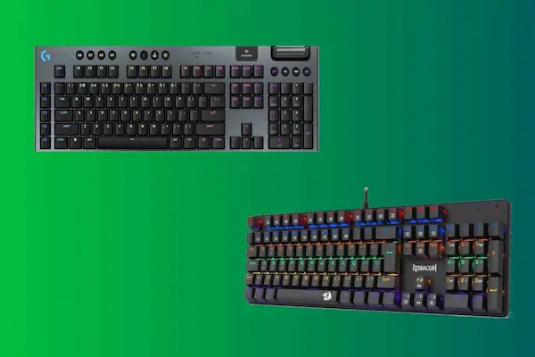 Teclado mecânico para produtividade