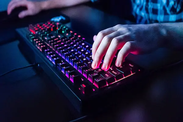 Teclado mecânico para produtividade