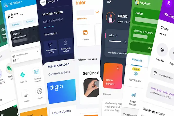 como comparar contas digitais