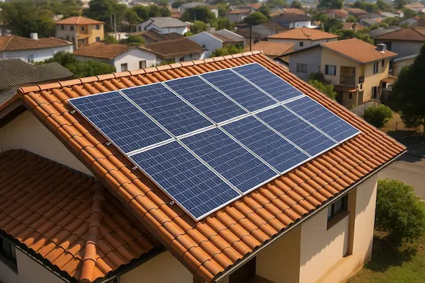 energia solar residencial básica